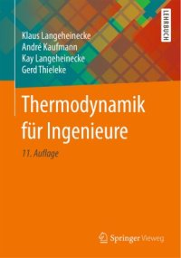 cover of the book Thermodynamik für Ingenieure