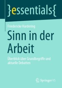 cover of the book Sinn in der Arbeit: Überblick über Grundbegriffe und aktuelle Debatten