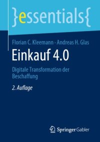 cover of the book Einkauf 4.0: Digitale Transformation der Beschaffung