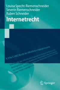 cover of the book Internetrecht