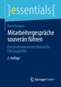 cover of the book Mitarbeitergespräche souverän führen: Eine praxisorientiertes Manual für Führungskräfte