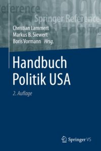 cover of the book Handbuch Politik USA