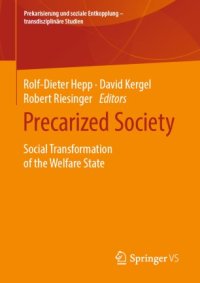 cover of the book Precarized Society: Social Transformation of the Welfare State