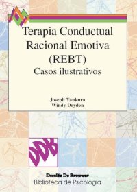 cover of the book Terapia conductual racional emotiva (REBT): casos ilustrativos