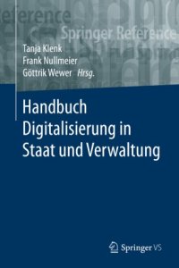 cover of the book Handbuch Digitalisierung in Staat und Verwaltung