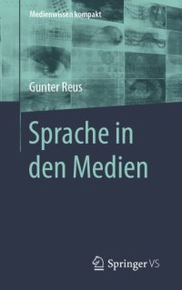 cover of the book Sprache in den Medien