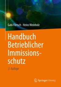 cover of the book Handbuch Betrieblicher Immissionsschutz