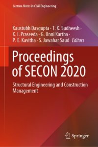 cover of the book Proceedings of SECON 2020: Structural Engineering and Construction Management