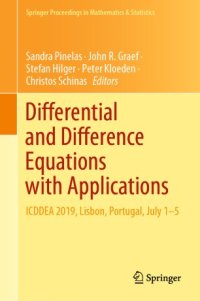 cover of the book Differential and Difference Equations with Applications: ICDDEA 2019, Lisbon, Portugal, July 1–5