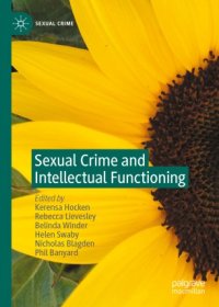 cover of the book Sexual Crime and Intellectual Functioning