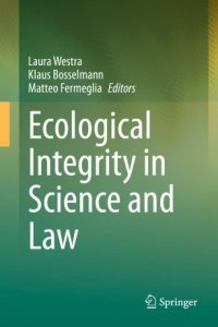 cover of the book Ecological Integrity in Science and Law