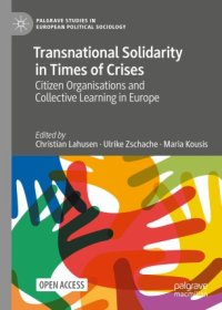 cover of the book Transnational Solidarity in Times of Crises : Citizen Organisations and Collective Learning in Europe