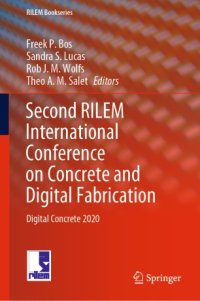 cover of the book Second RILEM International Conference on Concrete and Digital Fabrication: Digital Concrete 2020