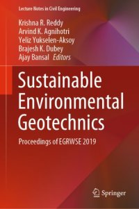 cover of the book Sustainable Environmental Geotechnics: Proceedings of EGRWSE 2019