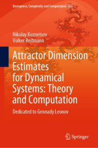 cover of the book Attractor Dimension Estimates for Dynamical Systems: Theory and Computation: Dedicated to Gennady Leonov