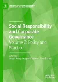 cover of the book Social Responsibility and Corporate Governance: Volume 2: Policy and Practice