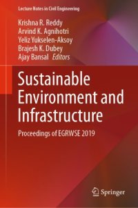 cover of the book Sustainable Environment and Infrastructure: Proceedings of EGRWSE 2019