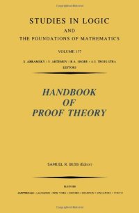 cover of the book Handbook of Proof Theory