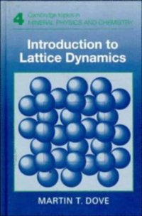 cover of the book Introduction to lattice dynamics