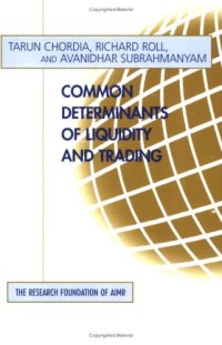 cover of the book Common determinants of liquidity and trading