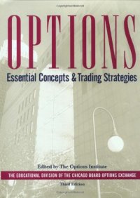 cover of the book Options: Essential concepts and trading strategies