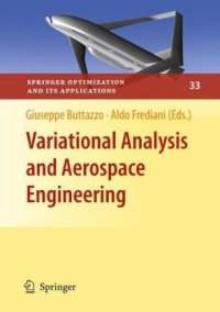 cover of the book Variational analysis and aerospace engineering