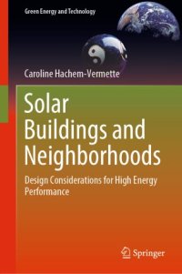 cover of the book Solar Buildings and Neighborhoods: Design Considerations for High Energy Performance