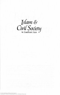 cover of the book Islam & civil society in Southeast Asia