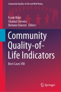 cover of the book Community Quality-of-Life Indicators: Best Cases VIII