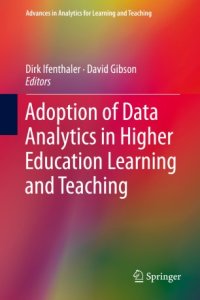 cover of the book Adoption of Data Analytics in Higher Education Learning and Teaching