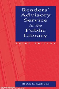 cover of the book Readers' advisory service in the public library