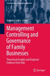 cover of the book Management Controlling and Governance of Family Businesses: Theoretical Insights and Empirical Evidence from Italy