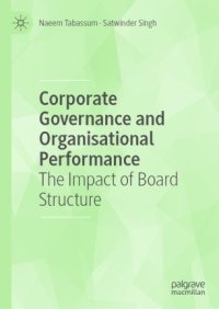 cover of the book Corporate Governance and Organisational Performance: The Impact of Board Structure