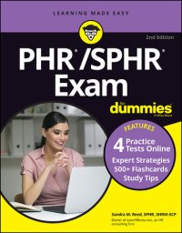 cover of the book PHR/SPHR Exam For Dummies with Online Practice