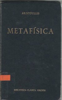 cover of the book Metafisica