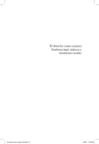 cover of the book El Derecho Como Conjuro