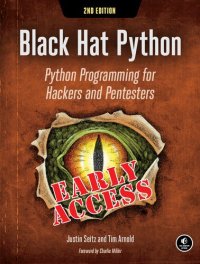 cover of the book Black Hat Python: Python Programming for Hackers and Pentesters