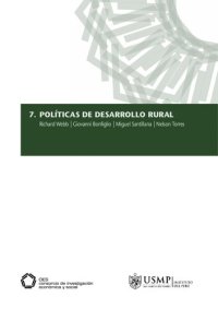 cover of the book Políticas de desarrollo rural