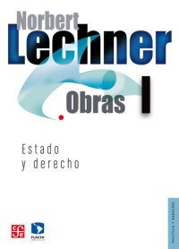 cover of the book Obras I. Estado y derecho