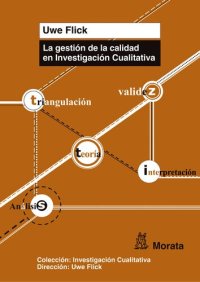 cover of the book La gestión de la calidad en Investigación Cualitativa