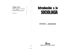 cover of the book Introduccion A La Sociologia