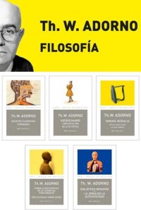 cover of the book Pack Adorno II. Filosofía