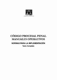 cover of the book Codigo Procesal Penal