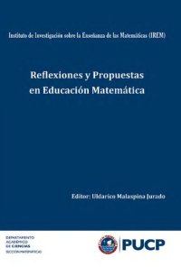 cover of the book Reflexiones y Propuestas en Educación Matemática