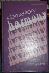 cover of the book Elementary Harmony: Theory and Practice