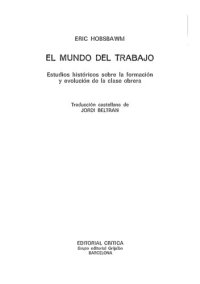 cover of the book El Mundo Del Trabajo