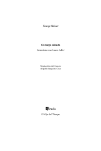 cover of the book Un largo sábado: Conversaciones con Laure Adler