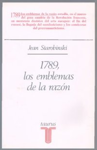 cover of the book 1789, los emblemas de la razón