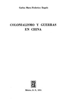 cover of the book Colonialismo Y Guerras En China