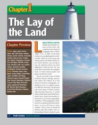 cover of the book North Carolina land of contrasts